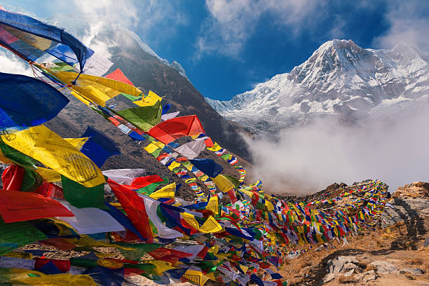 A beautiful view of mountains of Nepal